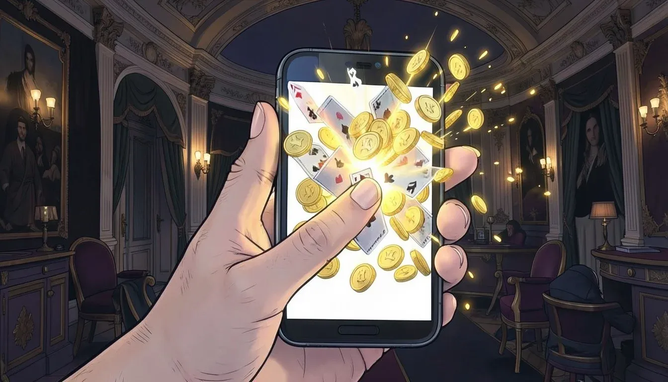 Julius Casino on an Android phone home screen